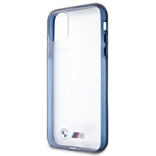 Заредете изображение във визуализатора на галерията – Etui BMW BMHCN61MBTOB iPhone 11 6,1" / Xr transparent hardcase Sandblast - TopMag
