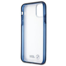 Заредете изображение във визуализатора на галерията – Etui BMW BMHCN61MBTOB iPhone 11 6,1" / Xr transparent hardcase Sandblast - TopMag
