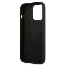 Заредете изображение във визуализатора на галерията – Guess GUHCP13LLS4GGBK iPhone 13 Pro / 13 6,1" czarny/black hard case Silicone 4G Logo - TopMag
