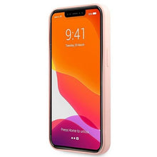 Заредете изображение във визуализатора на галерията – Guess GUHCP13LLS4GWPI iPhone 13 Pro / 13 6,1" różowy/pink hard case Silicone 4G Logo - TopMag
