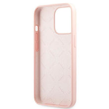 Заредете изображение във визуализатора на галерията – Guess GUHCP13LLS4GWPI iPhone 13 Pro / 13 6,1" różowy/pink hard case Silicone 4G Logo - TopMag
