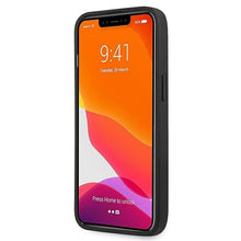 Заредете изображение във визуализатора на галерията – Guess GUHCP13SG4GLGR iPhone 13 mini 5,4" szary/grey hardcase 4G Stripe Collection - TopMag
