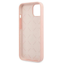 Заредете изображение във визуализатора на галерията – Guess GUHCP13SLS4GWPI iPhone 13 mini 5,4" różowy/pink hard case Silicone 4G Logo - TopMag
