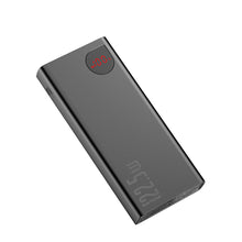 Заредете изображение във визуализатора на галерията – Baseus Adaman power bank with fast charging 20000mAh 22.5W + USB C 3A cable 0.3m black
