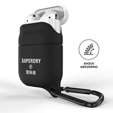 Заредете изображение във визуализатора на галерията – SuperDry AirPods Cover Waterproof czarny /black 41692 - TopMag
