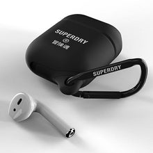 Заредете изображение във визуализатора на галерията – SuperDry AirPods Cover Waterproof czarny /black 41692 - TopMag
