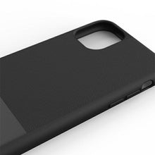 Заредете изображение във визуализатора на галерията – SuperDry Moulded Canvas iPhone 11 Case czarny/black 41547 - TopMag
