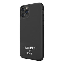Заредете изображение във визуализатора на галерията – SuperDry Moulded Canvas iPhone 11 Pro Ma x Case czarny/black 41550 - TopMag
