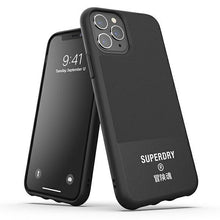 Заредете изображение във визуализатора на галерията – SuperDry Moulded Canvas iPhone 11 Pro Case czarny/black 41548 - TopMag
