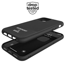 Заредете изображение във визуализатора на галерията – SuperDry Moulded Canvas iPhone 11 Pro Case czarny/black 41548 - TopMag

