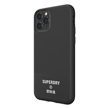 Заредете изображение във визуализатора на галерията – SuperDry Moulded Canvas iPhone 11 Pro Case czarny/black 41548 - TopMag
