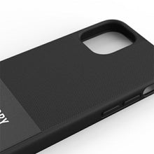 Заредете изображение във визуализатора на галерията – SuperDry Moulded Canvas iPhone 12 mini Case czarny/black 42584 - TopMag
