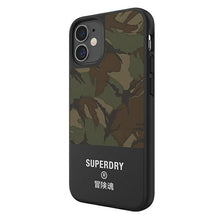 Заредете изображение във визуализатора на галерията – SuperDry Moulded Canvas iPhone 12 mini Case moro/camo 42587 - TopMag
