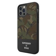 Заредете изображение във визуализатора на галерията – SuperDry Moulded Canvas iPhone 12 Pro Ma x Case moro/camo 42589 - TopMag
