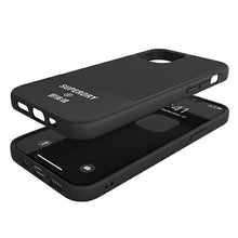 Заредете изображение във визуализатора на галерията – SuperDry Moulded Canvas iPhone 12/12 Pro Case czarny/black 42585 - TopMag
