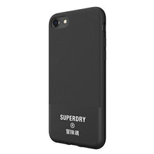 Заредете изображение във визуализатора на галерията – SuperDry Moulded Canvas iPhone 6/6s/7/8/ SE 2020 / SE 2022 Case czarny/black 41539 - TopMag
