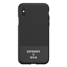 Заредете изображение във визуализатора на галерията – SuperDry Moulded Canvas iPhone X/Xs Case czarny/black 41544 - TopMag
