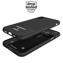 Заредете изображение във визуализатора на галерията – SuperDry Moulded Canvas iPhone X/Xs Case czarny/black 41544 - TopMag
