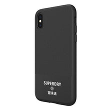 Заредете изображение във визуализатора на галерията – SuperDry Moulded Canvas iPhone X/Xs Case czarny/black 41544 - TopMag
