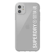 Заредете изображение във визуализатора на галерията – SuperDry Snap iPhone 11 Clear Case biały /white 41578 - TopMag
