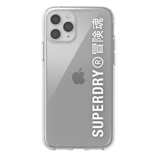 Заредете изображение във визуализатора на галерията – SuperDry Snap iPhone 11 Pro Clear Case biały/white 41579 - TopMag
