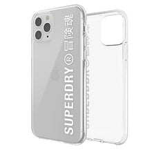 Заредете изображение във визуализатора на галерията – SuperDry Snap iPhone 11 Pro Clear Case biały/white 41579 - TopMag
