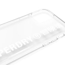 Заредете изображение във визуализатора на галерията – SuperDry Snap iPhone 11 Pro Clear Case biały/white 41579 - TopMag
