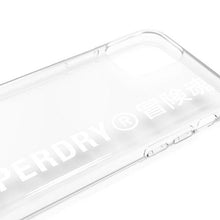 Заредете изображение във визуализатора на галерията – SuperDry Snap iPhone 11 Pro Max Clear Ca se biały/white 41580 - TopMag
