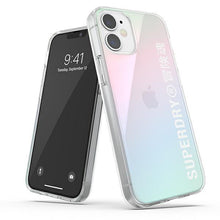 Заредете изображение във визуализатора на галерията – SuperDry Snap iPhone 12 mini Clear Case Gradient 42598 - TopMag
