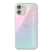 Заредете изображение във визуализатора на галерията – SuperDry Snap iPhone 12 mini Clear Case Gradient 42598 - TopMag

