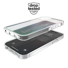 Заредете изображение във визуализатора на галерията – SuperDry Snap iPhone 12 mini Clear Case Gradient 42598 - TopMag
