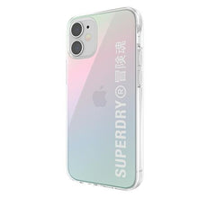 Заредете изображение във визуализатора на галерията – SuperDry Snap iPhone 12 mini Clear Case Gradient 42598 - TopMag
