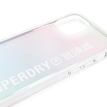 Заредете изображение във визуализатора на галерията – SuperDry Snap iPhone 12 mini Clear Case Gradient 42598 - TopMag
