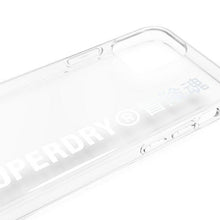 Заредете изображение във визуализатора на галерията – SuperDry Snap iPhone 12 mini Clear Case srebrny/silver 42590 - TopMag
