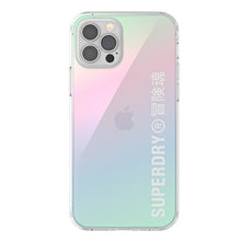 Заредете изображение във визуализатора на галерията – SuperDry Snap iPhone 12/12 Pro Clear Cas e Gradient 42599 - TopMag
