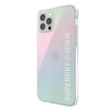 Заредете изображение във визуализатора на галерията – SuperDry Snap iPhone 12/12 Pro Clear Cas e Gradient 42599 - TopMag
