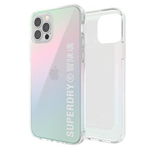 Заредете изображение във визуализатора на галерията – SuperDry Snap iPhone 12/12 Pro Clear Cas e Gradient 42599 - TopMag
