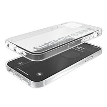 Заредете изображение във визуализатора на галерията – SuperDry Snap iPhone 12/12 Pro Clear Cas e srebrny/silver 42591 - TopMag
