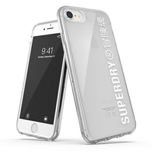 Заредете изображение във визуализатора на галерията – SuperDry Snap iPhone 6/6s/7/8/SE 2020 / SE 2022 Clear Case biały/white 41573 - TopMag
