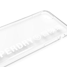 Заредете изображение във визуализатора на галерията – SuperDry Snap iPhone 6/6s/7/8/SE 2020 / SE 2022 Clear Case biały/white 41573 - TopMag
