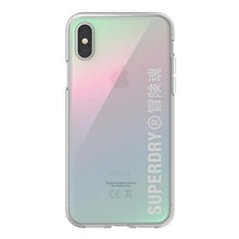 Заредете изображение във визуализатора на галерията – SuperDry Snap iPhone X/Xs Clear Case Gra dient 41584 - TopMag
