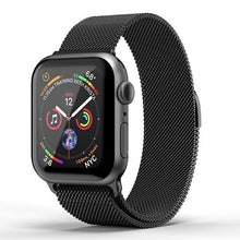 Заредете изображение във визуализатора на галерията – SuperDry Watchband Apple Watch 38/40/41 mm Chainmail czarny/black 41681 - TopMag
