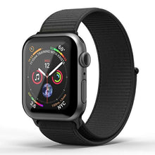 Заредете изображение във визуализатора на галерията – SuperDry Watchband Apple Watch 38/40/41 mm Nylon Weave czarny/black 41673 - TopMag

