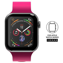 Заредете изображение във визуализатора на галерията – SuperDry Watchband Apple Watch 38/40/41 mm Silicone różowy/pink 41679 - TopMag
