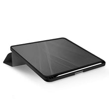 Заредете изображение във визуализатора на галерията – UNIQ etui Transforma iPad Mini (2021) Antimicrobial szary/charcoal grey - TopMag
