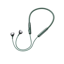 Заредете изображение във визуализатора на галерията – Joyroom wireless bluetooth sport headphones neckband green (JR-D6) - TopMag
