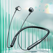 Заредете изображение във визуализатора на галерията – Joyroom wireless bluetooth sport headphones neckband green (JR-D6) - TopMag

