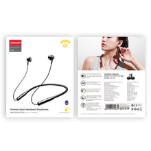Заредете изображение във визуализатора на галерията – Joyroom wireless bluetooth sport headphones neckband green (JR-D6) - TopMag
