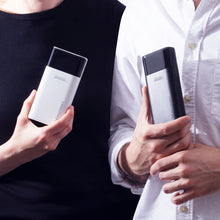 Заредете изображение във визуализатора на галерията – Wozinsky powerbank 30000mAh 4 x USB with LCD display 2 A white (WPB-001WE) - TopMag

