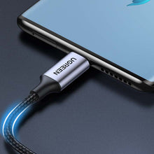 Заредете изображение във визуализатора на галерията – Ugreen adapter for headphones with USB Type C to 2x 3.5 mm mini jack black (CM445) - TopMag
